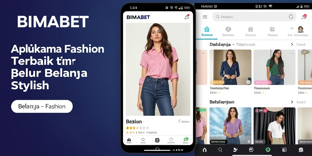 Tampilan antarmuka aplikasi BIMABET yang menarik dan modern.