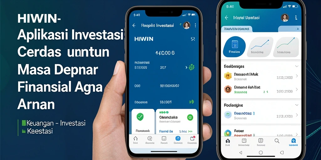 Tampilan antarmuka aplikasi HIWIN yang intuitif dan informatif.